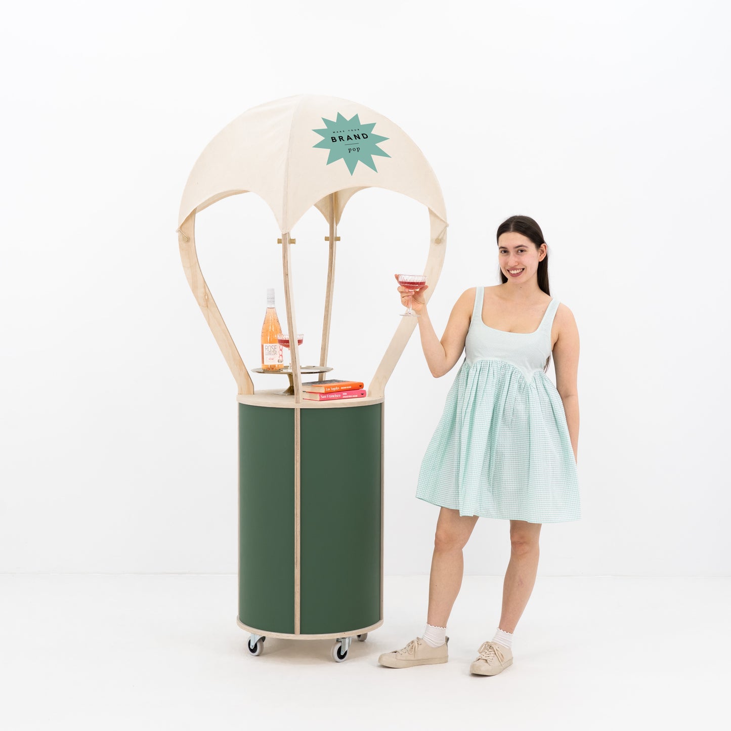 Wózek eventowy Balon VC-21-W-ML | kolor RAL/NCS