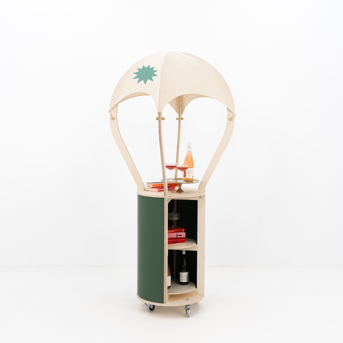 Wózek eventowy Balon VC-21-W-ML | kolor RAL/NCS