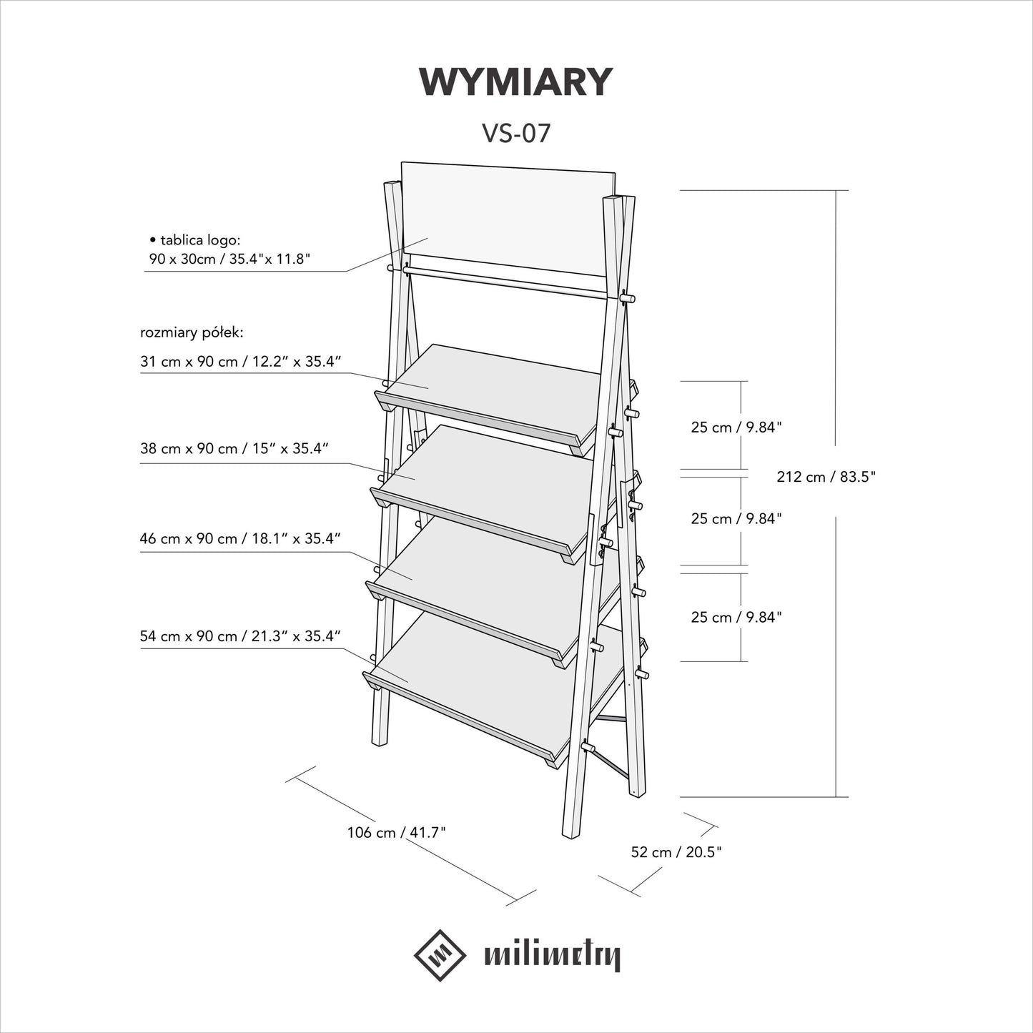 VS-07 wymiary